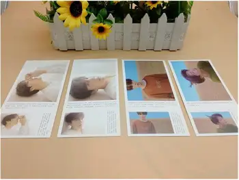 180pcs/Set Kórea Lee MinHo Papiera, Pohľadníc/Pohľadnice/Message Karty/Vianoce a Nový Rok darčeky