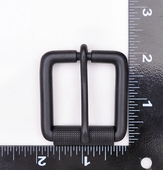 50X53MM (Vnútorné 34 mm) Obdĺžnikový Zliatiny Pin Jeden Kolík Roller, Čierna, Pracka pre Kožený Opasok 1-1/2