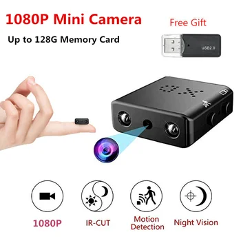 HORÚCE Mini Kamera Full HD 1080P Mini Videokamera IP Kamera Infračervené Nočné Mikro Kamera, Detekcia Pohybu, Video voice recorder-Hlasový Záznamník