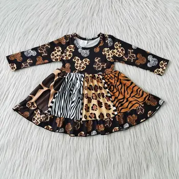 Detské Oblečenie Deti Oblečenie Boutique Oblečenie na Jar a Leto 2021 leopard Deti Oblečenie