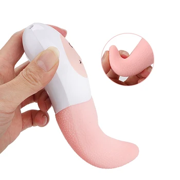 VATINE Stimulátor Klitorisu Vibrátor Ústne Masturbator Sex Produkty G-spot Masér Fajčenie Sexuálne Hračky Jazyk Vibrácií 12 Frekvencia