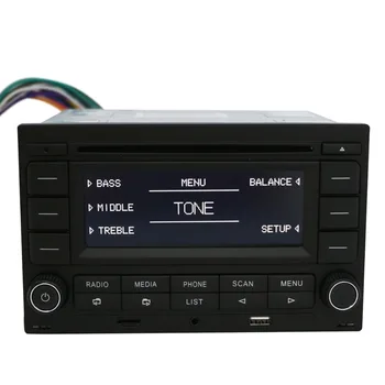 CITRÓN SHARK autorádia RCN210 CD Prehrávač, Bluetooth, USB, MP3 a AUX 9N 31 G 035 185 Pre VW Golf Jetta MK4 Passat B5, Polo RCN 210
