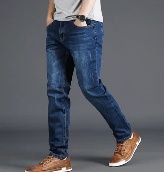 2020 nové jar a na jeseň Ležérne džínsy mužov plus veľkosť jeans mužov, džínsy, nohavice F109