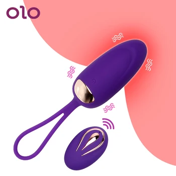 OLO Vibračné Vajíčko 12 Rýchlosti Vibrátor Bezdrôtové Diaľkové Ovládanie Stimulátor Klitorisu USB Nabíjateľné Sexuálne Hračky pre Ženy