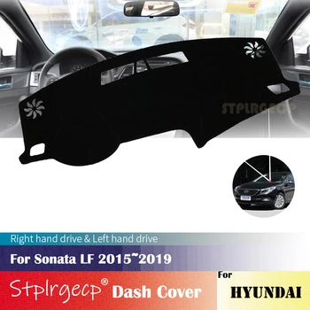Pre Hyundai Sonata LF~2019 Anti-Slip Panel Kryt, Ochranná Podložka Auto Príslušenstvo Slnečník Koberec 2018 2017 2016