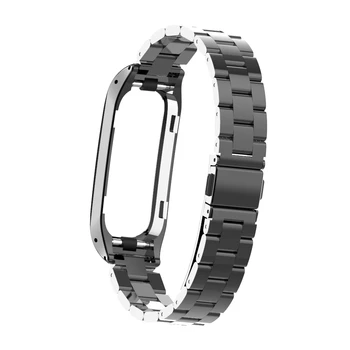 Luxusná Nerezová Oceľ Kovové Pracky Popruhu pre OPPO Smart Kapela Náhradný Pevný Kovový Náramok hodinkám pre OPPO Band