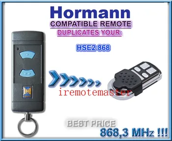 5 ks HORMANN (Modré tlačidlá kompatibilné) HSE2 868Mhz Garážové Dvere/Brána na Diaľkové Ovládanie Výmena/Rozmnožovacie vysokej kvality, Veľmi dobré