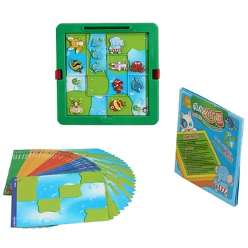Detské Vzdelávacie hračky Animal Park - Šikovný ryby bludisko úlohou logiky rozsudok Hry, puzzle, Hračky pre deti a Dospelých