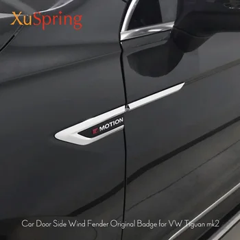 Pre VW Tiguan 2016 2017 2018 2019 2020 mk2 Auto Bočné Krídlo Blatník Znak, Odznak s 4 Motion Nálepky Výbava Originálny Styling