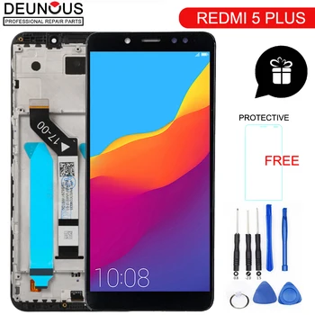Pôvodný Pre Xiao Redmi 5 Plus LCD Displej + Rám 10 Dotykový Displej Redmi5 Plus LCD Digitalizátorom. Nahradenie Opravy Náhradných Dielov