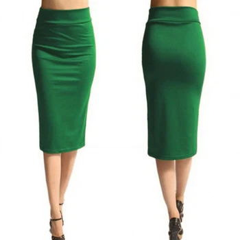 Dámske Letné Sukne s Vysokým Pásom Bodycon Sukne 2020 Lete Spodnej podkolienok Plášť Sukne Pre Ženy Faldas Mujer Moda