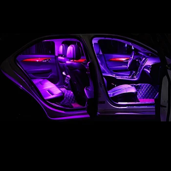 6pcs bezchybné Auto LED Žiarovky Auto Interiéru Svetlá na Čítanie Súprava pre Toyota Mark X 2010-2017 Dome Svetlá na Čítanie batožinového priestoru Lampa