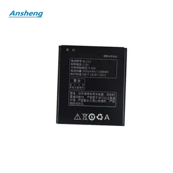 Ansheng Vysokej Kvality BL212 batérie pre Lenovo S8 A708T A628T A620T A780E A688T S898t+ Mobil