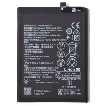 3400 mAh Batériu Telefónu Huawei HB396285ECW pre Česť 10 Huawei P20 Vysoko Kvalitné Náhradné Bateria Nabíjateľné Batérie