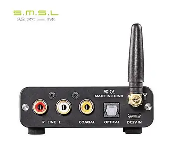 SMSL B1 DAC Digitálny Gramofón, Hifi Audio Prijímač s Dekodérom Bluetooth CSR 4.2 Podpora APT-X High-fidelity Stereo Optické Coaxialpg