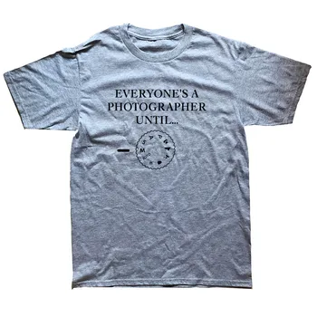 Každý Fotograf, Kým T Jedinečné Tričko Pánske T-Shirt Bavlna