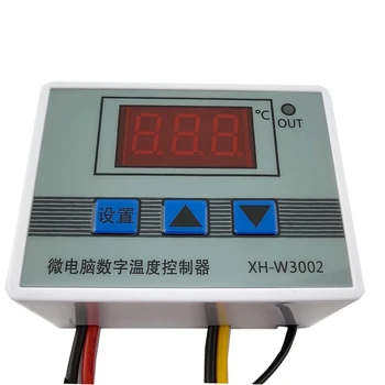 XH-W3002 mikropočítačový digitálny termostat na reguláciu teploty prepnúť regulátor teploty digitálny displej presnosť 0.1