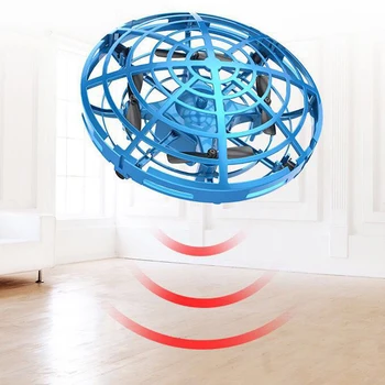 Mini Vrtuľník UFO RC Drone Infraed Ručné Snímanie Lietadla Elektronické Model Quadcopter flayaball Malé drohne Hračky Pre Deti,