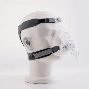 MOYEAH CPAP Stroj Maska celotvárová Maska S Náhlavný Popruh Nastaviteľné Klip Spánkového Apnoe Anti Liečbu Chrápania, Riešenie