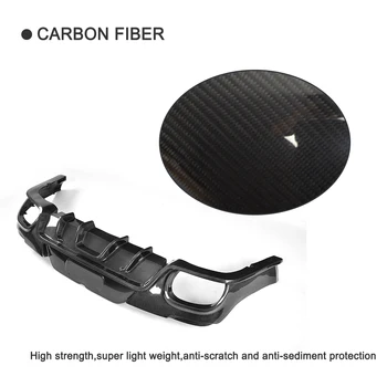 Carbon Fiber Zadný Nárazník Difúzor Pery Spojler Stráže pre Porsche Panamera Hatchback 4 Dvere - 2016 Auto Styling