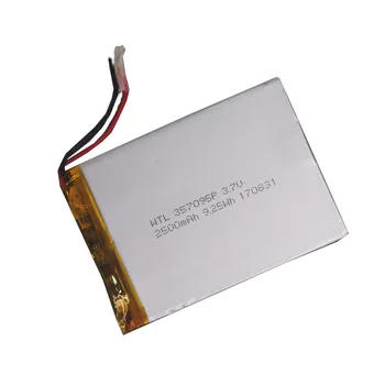 3,7 V Polymer lithium batéria core 356285/357095 herné konzoly tablet batérie 2500mAh