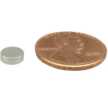 NdFeB Magnetmi Disk o Dia. 6 x 2 mm Tlačidlo Magnet Neodýmu Magnety Senzor Vzácnych Zemín Magnety Triedy N35 500-10000pcs