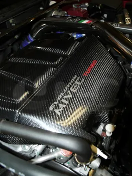 Auto-Styling Uhlíkových Vlákien Kryt Motora vhodné Pre 2008-2012 Mitsubishi Lancer Evolution EVO EVO X 10 OEM Štýl Kryt Motora w/o LOGO