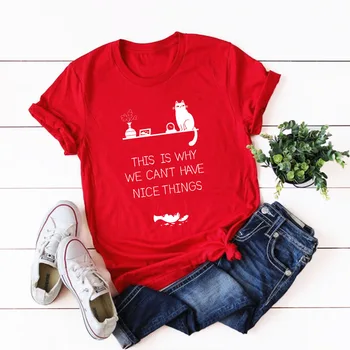 Ženské Písmeno T-shirt Zábavné Kreatívne Bavlna Voľný čas Tričko Top Tees pre Ady Yong Dievča Top Tee Kvapka Loď