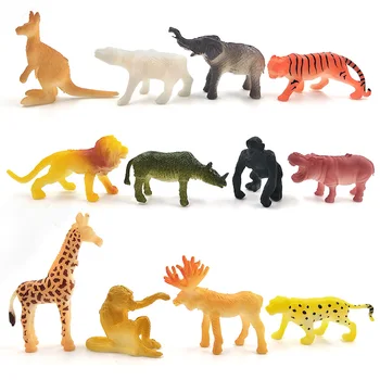 Čínska Astrológia animal model, Drak, Had, Kôň, Opica, Pes Prasa figúrka domova miniatúrne víla, záhradné dekorácie, doplnky