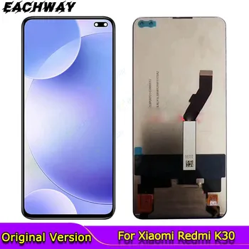 X2 LCD Pre Xiao Redmi K30 5G LCD Displej Dotykový Displej Digitalizátorom. Montáž Nahradiť Pre Xiao Redmi K30 5G Displej s Rámom