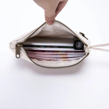 Spojka taška ženské nové látkové taška skladovanie taška bežné obálka taška jednoduché vnútorné vrecko