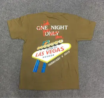 2019ss Scott Travis Astroworld Prehliadka Vegas T Shirt Muži Ženy Streetwear Letné T-shirt Harajuku Bavlna Top Tees ASTROWORLD Tričko