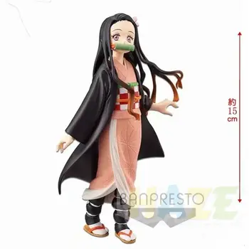 Démon Vrah:Kimetsu č Yaiba Kamado Nezuko Kamado Tanjirou PVC Akcie Obrázok Hračky Model Zberateľstvo Anime Obrázok Hračka Bábika