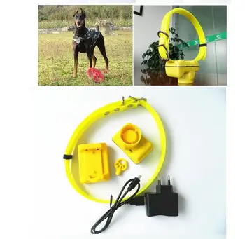 Žltá farba poľovnícky Pes Golier bzučiak Výcvik Psa Golier vodotesný pre malé a stredne veľké psy