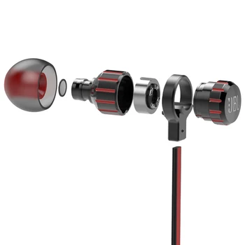 JBL T190A In-Ear Stereo Slúchadlá 3,5 mm Káblové Športové Slúchadlá Čisté Hlboké Basy Herné Music Headset, handsfree Hovory s Mic