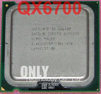 Doprava zadarmo QX6700 Procesor (2.66 GHz/8MB /Quad-Core/FSB 1066 )Ploche LGA 775 QX 6700 CPU Procesor