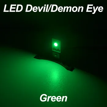 DMEX Doprava Zadarmo Demon LED Devil Eyes vhodné Pre Všetky Auta Projektor Svetlometu,Farba Biela,Červená,Modrá,Zelená,Žltá