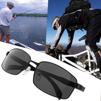 Športové Rybárske Okuliare Okuliare, Cyklistické Polarizované Vonkajšie slnečné Okuliare Kovový Rám, Športové UV400 Mužov Rybárske Vybavenie, Výstroj B4