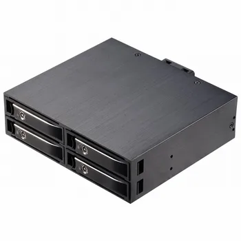 Uneatop ST2541 4-Bay 2.5 v Hliníkové Vymeniteľné Interný SATA SSD Kryt pre 5.25 v Optibay HDD Mobile Rack