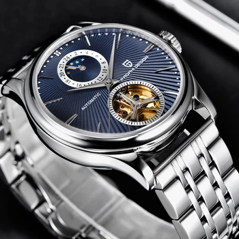 PAGANI DIZAJN Muži Mechanické Hodinky Tourbillon business Automatické hodinky muži Móda Luxusné náramkové hodinky mužov relojes hombre 2020