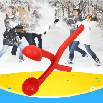 V Zime Snehové Gule Maker Deti Deti Vonku Snehová Guľa Piesku Mod Hračky, Zábavné Guľovačku Šport