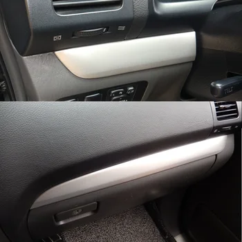 Nerezový interiér predný panel air control panel dekoratívny kryt výbava pre Toyota Pôdy Cruiser Prado J120 Lexus GX460