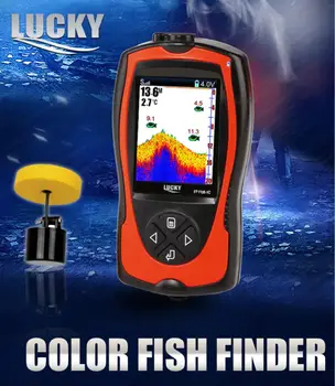 Inteligentný Prenosný Hĺbka vyhľadávanie Rýb finder sonar Echo zdravšie Senzor ryby finder pre ľadové jazero, more, rybolov