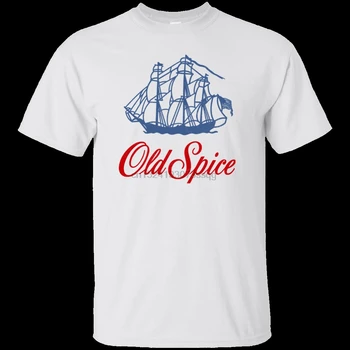 T-Shirt Námorných vody po holení, Dezodorant Sailb Harajuku Topy Kolíne nad rýnom Loď Clipper Old Spice Retro Módy Klasické Jedinečný
