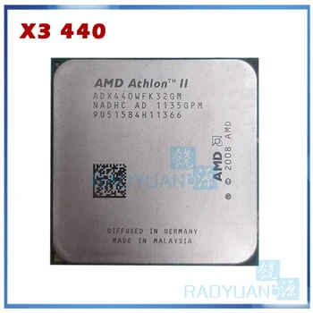 AMD Athlon II X3 440 X3-440 3GHz Triple-Core CPU Procesor ADX440WFK32GM ADX440WFK32GI Socket AM3 938PIN