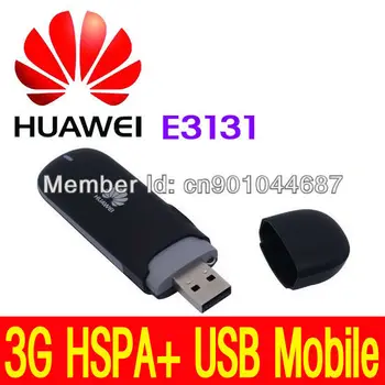 Pre ODOMKNUTÝ HUA.WEI E3131 USB 2.0 HSDPA /UMTS 900/2100 mhz + 21Mbps USB 3G modem Mobile Broadband Dongle NOVÉ