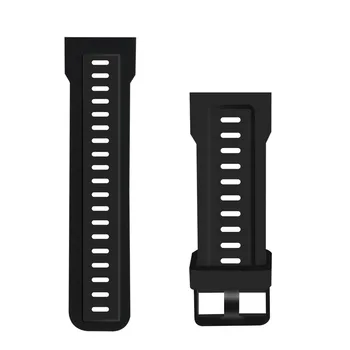 Allcall Model 3 Kapela Silica Gel Watchband Čierna Šedá Muži Ženy Šport Fitness Hodinky, Remienok Na Hodinky Príslušenstvo