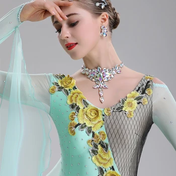 H2605 Ženy Náhrdelník Tanec Krku Príslušenstvo Ornament Národná Norma Tanečné Predstavenie Diamond Obľúbené Šperky, Náhrdelníky Darček