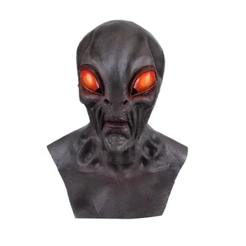 Halloween Cudzie Maska Horor Pokrývky hlavy UFO Rekvizity Realistickej Strana Strana Halloween Mäkké A Pohodlné Materiálu
