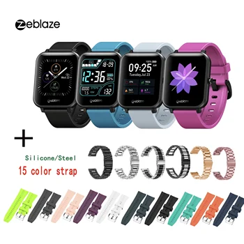 Pôvodné Zeblaze GTS Smart Hodinky Bluetooth Hovor Vodotesný IP67 1.54 palcový IPS Displej Monitora tepu DIY Watchface Smartwatch